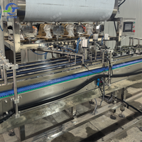 Machine de remplissage, de scellement et de sertissage automatique linéaire électrique pour canettes en aluminium 1000 BPH