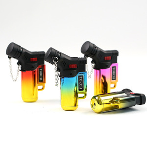 Bán Sỉ Bật Lửa Ẩm Thực Thiết Kế Nhỏ Đèn Pin Phản Lực Butan Có Thể Nạp Lại - Product Image 1