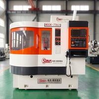 Rectificadora de Superficies CNC Automática de Alta Configuración con Mesa Rotatoria para Obleas de Silicio