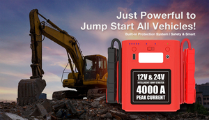 Démarreur de secours professionnel pour camion - Capacité de 56000 mAh pour démarrage intensif de véhicules J39 Démarreur multifonction J39 J39 J39 - Product Image 2