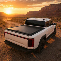 Cubierta Manual Retráctil de Aluminio para Caja de Camioneta Ute, Tipo Persiana Enrollable, para Chevy Silverado y Amarok