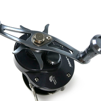 Leurre pour pêche au spinning et au trolling Snakehead en alliage d'aluminium, rapport 5:6:1, 6 roulements, 270g, pour droitier, longue portée, eau douce, ruisseau, rivière, lac