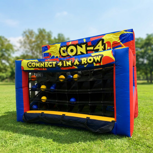 WINSUN pas cher connecter 4 jeux de carnaval gonflables pour <span class=keywords><strong>la</strong></span> <span class=keywords><strong>location</strong></span> de fêtes/jeux gonflables pour adultes - Product Image 1