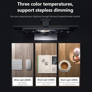 USB Stepless Dimming LED Laptop Monitor <b>Light</b> Bar for Bedroom Use Electric Powered Aluminum Construction - Product Image 4