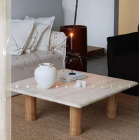 Meubles haut de gamme de style japonais, table à thé nordique pour séjour à la maison
