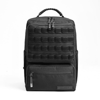Mochila Deportiva Moderna HYROX de LAMGOYI con Logotipo Personalizado, 25L, Táctica, Impermeable, MOLLE, Transpirable, Funcional, para Fitness y Carreras