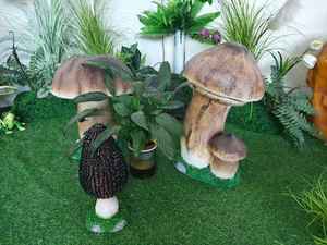 Luz decorativa LED impermeable para exteriores con forma de hongo para proyectos de paisajismo y caminos de jardín - Product Image 1