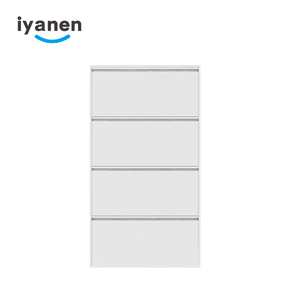<span class=keywords><strong>Meuble</strong></span> de rangement à <span class=keywords><strong>chaussures</strong></span> moderne Iyanen à 4 niveaux, étagère rotative en acier, armoire à <span class=keywords><strong>chaussures</strong></span> en fer - Product Image 6