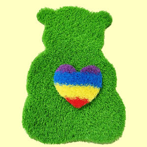 Meisen eco-friendly <span class=keywords><strong>tappeto</strong></span> in erba artificiale per parco giochi all'aperto al coperto per bambini pista rosso blu <span class=keywords><strong>giallo</strong></span> viola <span class=keywords><strong>tappeto</strong></span> <span class=keywords><strong>erboso</strong></span> colorato - Product Image 3