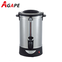 Urne de café de grandes chaudières à eau chaude de la meilleure qualité de la chaudière 16L pour le marché de l'industrie de restauration d'Afrique du Sud