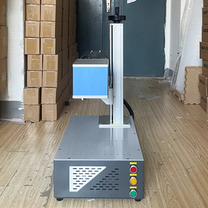 Graveur laser à fibre portable mini 30W-80W, machine de marquage laser CNC refroidie par air, prise en charge des formats DXF/PLT/BMP/AI/DWG/DST, contrôle EZCAD - Product Image 3