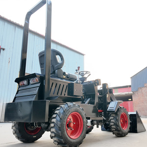 Miniexcavadora Telescópica de Ruedas Pequeñas, 500 kg, Multifuncional, Bajo Ruido, Envío Gratuito, Se Acepta OEM, Fábrica China - Product Image 4
