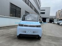 Voiture électrique berline 4 roues YUNLONG M5 certifiée CEE, batterie au plomb, phares LED, écran tactile, 4 places, sièges manuels, sans perméabilisation