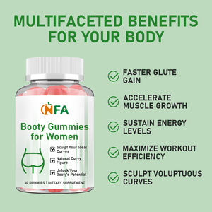 Gummies OEM ODM pour les fessiers avec Vitamine D3 et Créatine – Favorise la croissance musculaire et le remodelage – Complément en gommes pour femmes - Product Image 2
