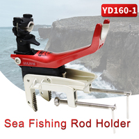 Support de canne à pêche en aluminium à 90 degrés pour bateau de pêche en mer Wolf