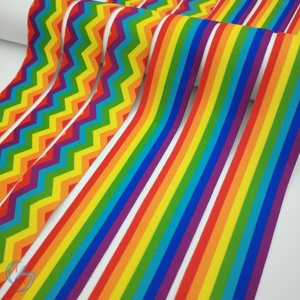 ยางยืดแบบกว้างเนื้อนุ่มสำหรับงานขายส่ง พิมพ์โลโก้ตามสั่ง ผลิตจากโพลีเอสเตอร์/ไนลอน ปลอดภัยต่อสิ่งแวดล้อม สำหรับงานตัดเย็บเสื้อผ้า - Product Image 3