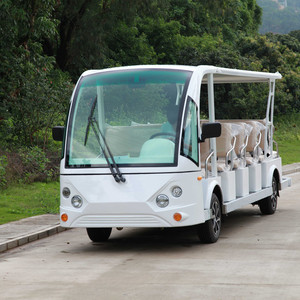 Voiture électrique de tourisme à 4 roues, 8, 11, 14 ou 17 places, véhicule de patrouille pour visites de parcs - Product Image 1