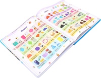 Livre sonore russe avec 24 thèmes éducatifs et plus de 1000 mots bilingues, livre sonore interactif pour enfants