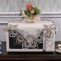 Housse de protection TaiGen Nordic Lace personnalisable, réutilisable, durable, résistante à la chaleur, écologique pour micro-ondes, réfrigérateur et téléviseur, serviette carrée