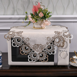 TaiGen Nordic Lace Copertura per Microonde Personalizzabile, Riutilizzabile, Resistente al Calore, Ecologica, Panno Quadrato per Frigorifero e TV - Product Image 2