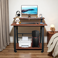 The Portable Desktop Computer Desk Is Suitable for Home Study in the Bedroom