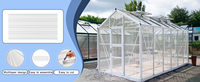 Tuile de parement moderne en PVC pour tôles de toiture ondulées semi-transparentes en fibre de verre (FRP) de 840 mm, type pour abri de marché, découpe facile