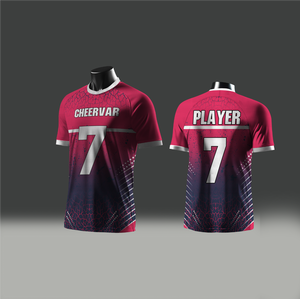 Professionelles Sublimations-Football-Trikot Lebendige 7-gegen-7 Football-Bekleidung - Product Image 5