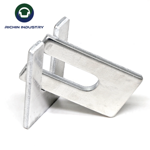 75x35mm Aluminum U Shape Wedge Window Shim Zinc Plated Washer - Product Image 3