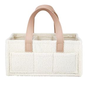 Хит продаж: Органайзер для детских подгузников из плюша и фетра, корзина для хранения детских принадлежностей, товары для новорожденных - Product Image 1