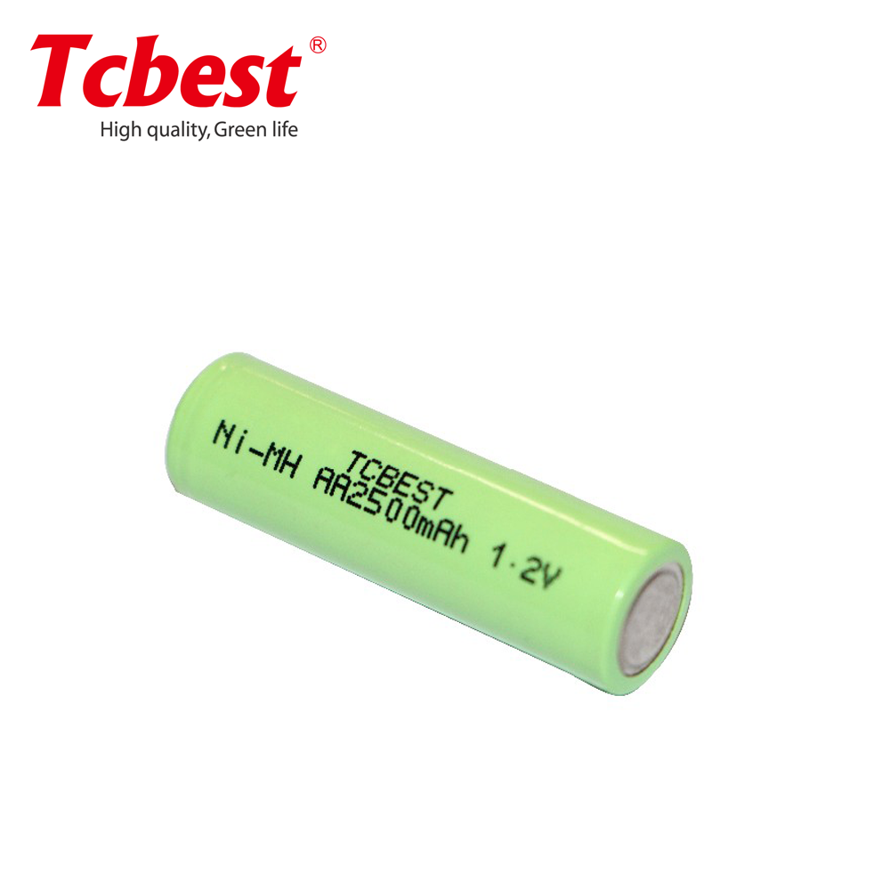 Usine directe HR6 1.2v prêt à l'emploi nimh ni-mh aa aaa 1800mAh 2500mAh piles rechargeables avec DU CE