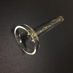 <span class=keywords><strong>Creuset</strong></span> de chauffage en verre de quartz à fond <span class=keywords><strong>plat</strong></span> fondu clair - Product Image 4