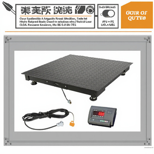 Ngành công nghiệp quy mô sàn <span class=keywords><strong>2025</strong></span> mới kỹ thuật số 1*1M 3000kg trọng lượng với chỉ số không gỉ điện tử Quy mô nền tảng - Product Image 3