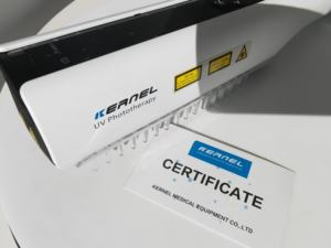 Produk peringkat teratas 2024 tren baru UVB genggam 311nm lampu pengobatan vitiligo pita sempit untuk penggunaan rumahan KN-4003BL2D - Product Image 3