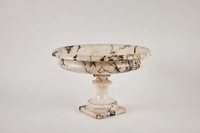 Ornements en marbre blanc accessoires pour la maison salon étude meuble TV ameublement d'art de bureau néoclassique marbre veiné Taza