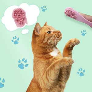 Pet Finger Cleaner Brosse douce Nettoie les dents de votre chien Produit de nettoyage en silicone - Product Image 2