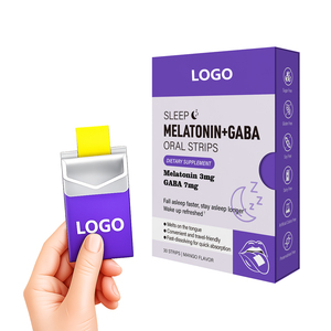 Strisce Orali di Melatonina <span class=keywords><strong>per</strong></span> il Sonno, Integratore Nutrizionale <span class=keywords><strong>per</strong></span> la Salute, con Etichetta Privata <span class=keywords><strong>per</strong></span> Sonno Profondo e Relax, Fornitura Diretta dalla Fabbrica - Product Image 2