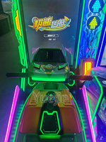 Simulateur de jeu vidéo de course de moto dynamique de haute qualité, à monnayeur, pour parcs d'attractions intérieurs