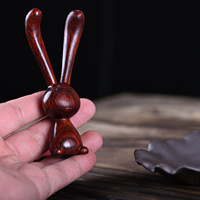 Grattoir nasal créatif en bois de rose, outil de massage Guasha en bois naturel pour le visage (type lapin), pour la santé, le bien-être, les voyages, le corps et les mains, cadeau, Chine