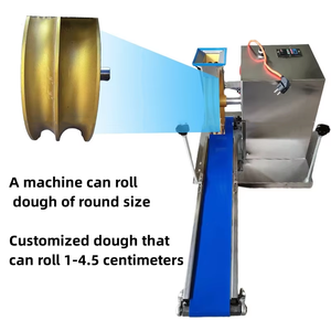 Industrial Motorized Automatic Pizza Bread Cookie Small Cutter <b>Ball</b> Maker <b>Machine</b> Rounder Pasta Dough Divider Food Grade - Product Image 2