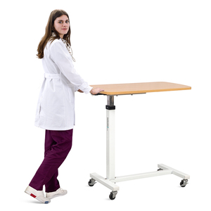 SKH042 Bàn Trải Giường Bằng Gỗ Cho Phòng Bệnh Viện SAIKANG Nhà Máy Có Bánh Xe - Product Image 2