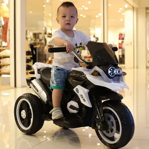 फैशन डिजाइन बच्चे बिजली की मोटर साइकिल, बच्चों को बिजली की सवारी पर कार प्रकाश और संगीत के साथ 6V