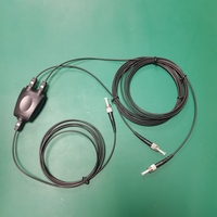 Cable de Conexión de Fibra Óptica de 1.00 mm, Tipo ST-Audio 1 Punto 2 Splitter, para Equipos Industriales, Cable ST-ST