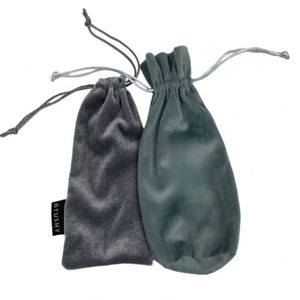 Pochette en velours à cordon de serrage, prix d'usine, pour instruments de beauté, bijoux et cadeaux, sac cadeau en velours - Product Image 3