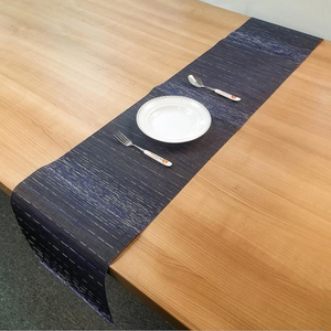 Mode hôtel restaurant 180cm thanksgiving changeant <span class=keywords><strong>bambou</strong></span> <span class=keywords><strong>chemin</strong></span> de <span class=keywords><strong>table</strong></span> pour les mariages - Product Image 6