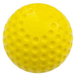 Ningyue Haute Qualité 9 pouces 5 OZ Balle de baseball d'entraînement à surface alvéolée, noyau solide en PU, antidérapante, durable, avec logo personnalisé, pour usage neutre - Product Image 3