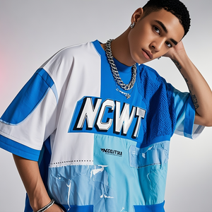 Venta al por mayor de camisetas de los hombres con logotipo personalizado Plastisol y camiseta de impresión Flock cuello redondo de manga corta 100% algodón camiseta lisa Unisex - Product Image 1