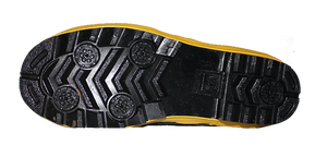 รองเท้าดับเพลิงนิรภัยสำหรับนักผจญเพลิง ได้รับการรับรองมาตรฐาน CE ตามมาตรฐาน EN20345 พื้นเหล็กหุ้มยาง - Product Image 5