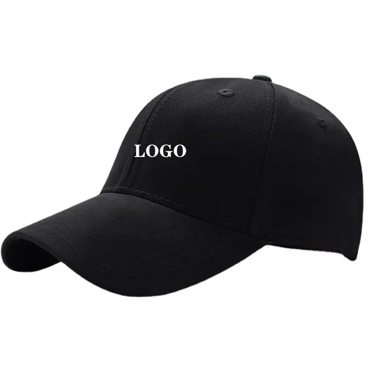 Cappello da baseball in cotone 100% personalizzato con logo del cliente ricamo in cappellino da baseball a basso profilo di alta qualità