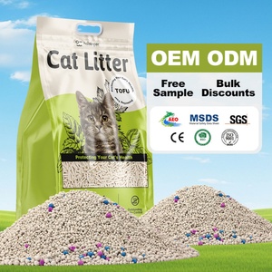 OEM ODM Factory Wholesale Calcium Bentonite <b>Cat</b> <b>Litter</b> Natural Clumping Low Dust Unscented Formula for Sensitive <b>Cats</b> - Product Image 1