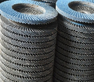 AO disco lamellare calcinato disco 4.5 pollici 115mm T27 T29 medio carburo di silicio dischi abrasivi per smerigliatrice angolare OEM - Product Image 5